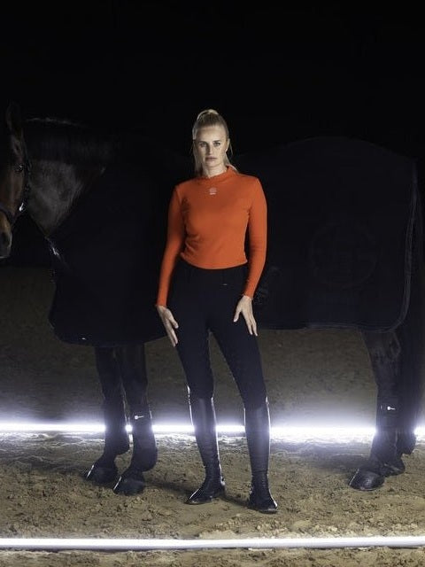 ESKADRON COSY LEGGINSY JEŹDZIECKIE Z PEŁNYM LEJEM DAMSKIE DYNAMIC - Eskadron Equishop