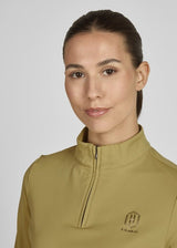 ESKADRON JEŹDZIECKA KOSZULKA TRENINGOWA HALF - ZIP DAMSKA HERITAGE - Eskadron Equishop