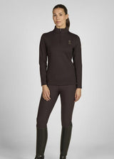 ESKADRON JEŹDZIECKA KOSZULKA TRENINGOWA HALF - ZIP DAMSKA HERITAGE - Eskadron Equishop