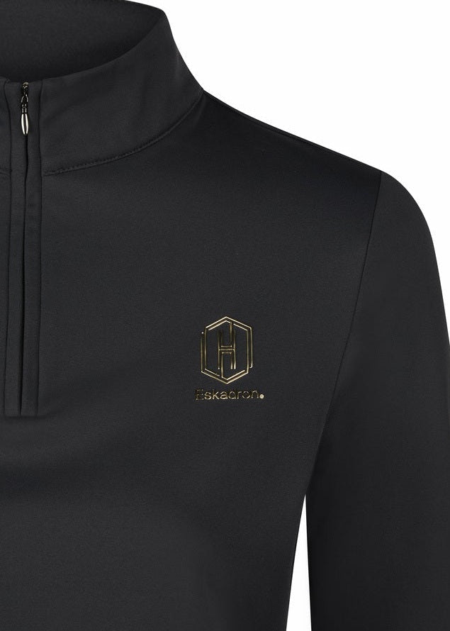 ESKADRON JEŹDZIECKA KOSZULKA TRENINGOWA HALF - ZIP DAMSKA HERITAGE - Eskadron Equishop