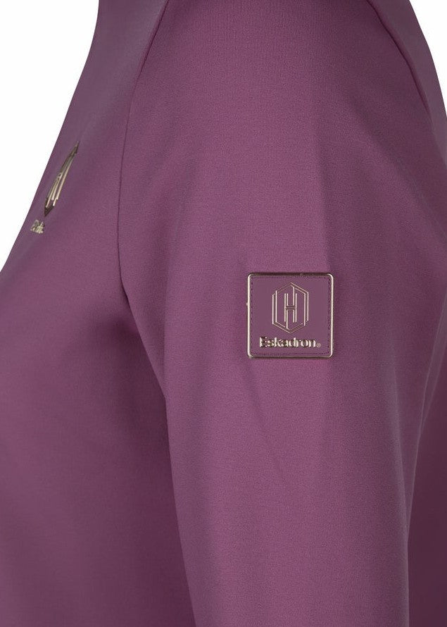 ESKADRON JEŹDZIECKA KOSZULKA TRENINGOWA HALF - ZIP DAMSKA HERITAGE - Eskadron Equishop