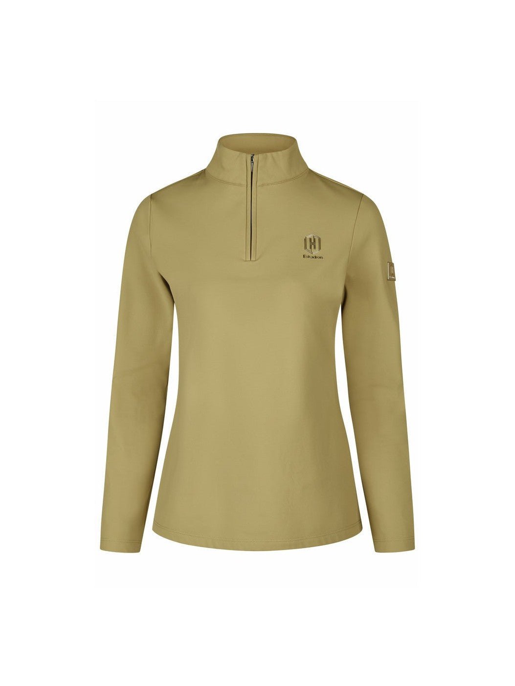 ESKADRON JEŹDZIECKA KOSZULKA TRENINGOWA HALF - ZIP DAMSKA HERITAGE - Eskadron Equishop