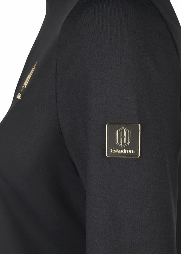 ESKADRON JEŹDZIECKA KOSZULKA TRENINGOWA HALF - ZIP DAMSKA HERITAGE - Eskadron Equishop
