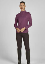 ESKADRON JEŹDZIECKA KOSZULKA TRENINGOWA HALF - ZIP DAMSKA HERITAGE - Eskadron Equishop