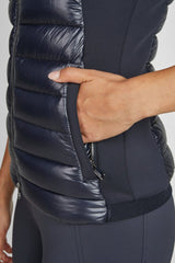 ESKADRON QUILT - WAISTCOAT HYBRYDOWA KAMIZELKA JEŹDZIECKA GRANATOWA THE CORE - Eskadron Equishop