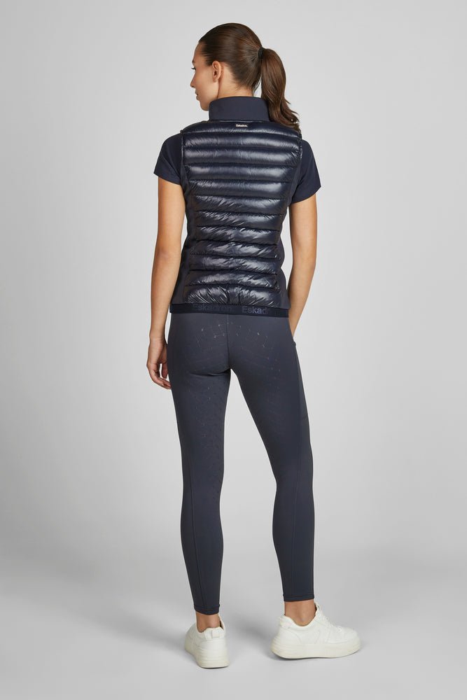 ESKADRON QUILT - WAISTCOAT HYBRYDOWA KAMIZELKA JEŹDZIECKA GRANATOWA THE CORE - Eskadron Equishop