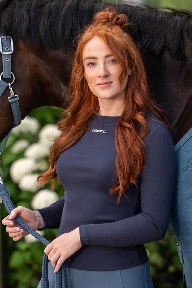 ESKADRON RIB KOSZULKA JEŹDZIECKA Z DŁUGIM RĘKAWEM CLASSIC SPORTS - Eskadron Equishop