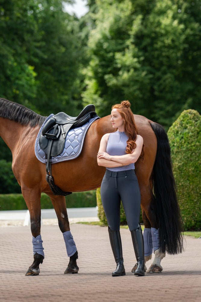 ESKADRON SATIN FRILLS CZAPRAK JEŹDZIECKI CLASSIC SPORTS - Eskadron Equishop