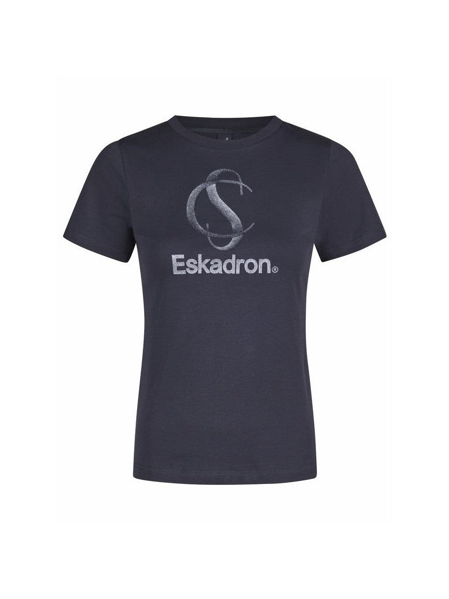 ESKADRON T - SHIRT JEŹDZIECKI Z BROKATOWYM LOGO CLASSIC SPORTS - Eskadron Equishop