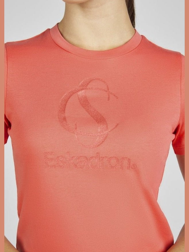 ESKADRON T - SHIRT JEŹDZIECKI Z BROKATOWYM LOGO CLASSIC SPORTS - Eskadron Equishop