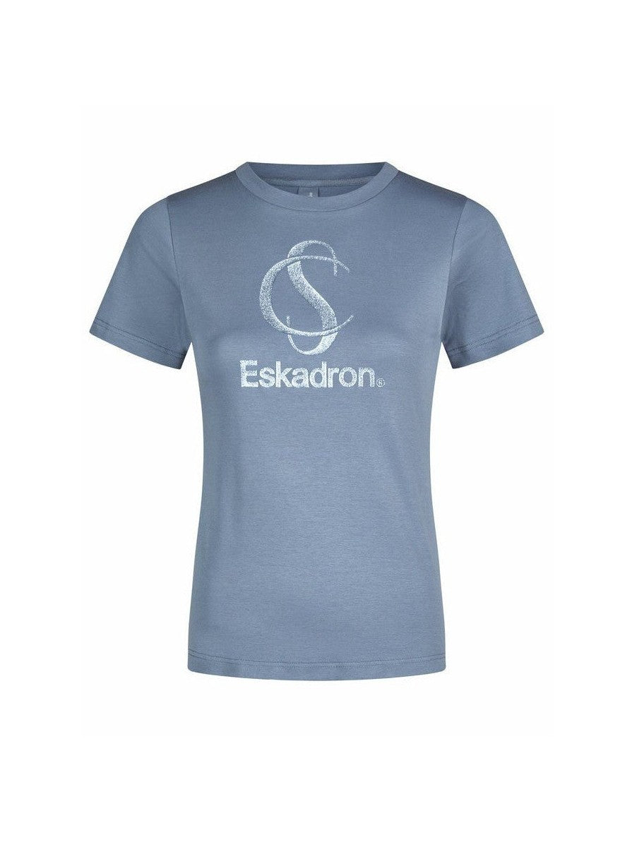 ESKADRON T - SHIRT JEŹDZIECKI Z BROKATOWYM LOGO CLASSIC SPORTS - Eskadron Equishop
