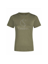 ESKADRON T - SHIRT JEŹDZIECKI Z BROKATOWYM LOGO CLASSIC SPORTS - Eskadron Equishop
