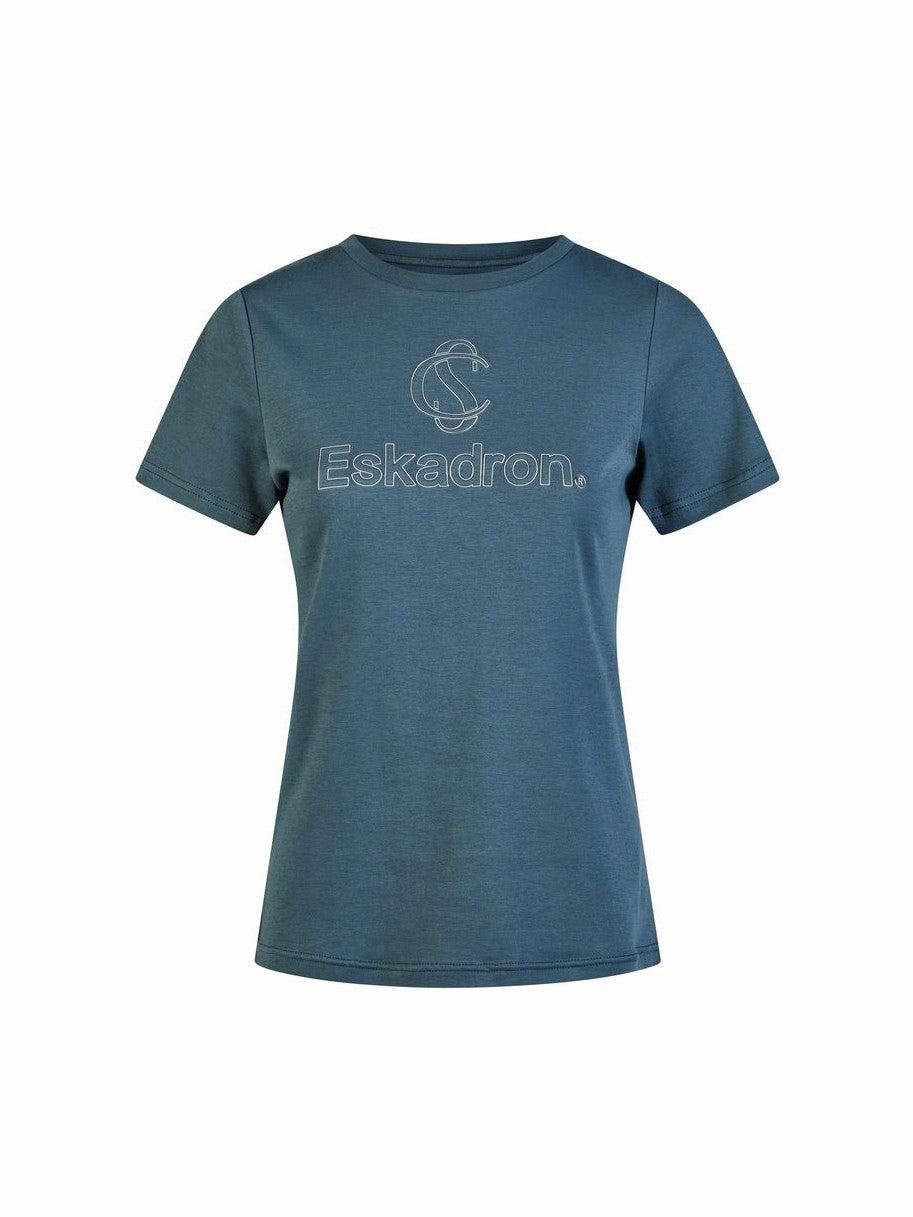 ESKADRON T - SHIRT JEŹDZIECKI Z LOGO CLASSIC SPORTS - Eskadron Equishop