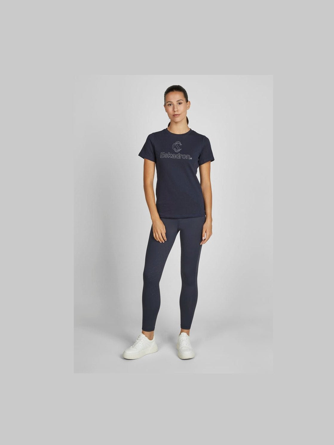 ESKADRON T - SHIRT JEŹDZIECKI Z LOGO CLASSIC SPORTS - Eskadron Equishop