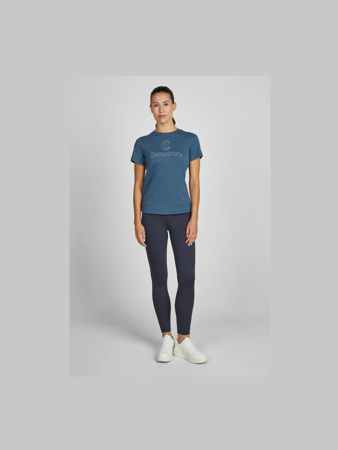ESKADRON T - SHIRT JEŹDZIECKI Z LOGO CLASSIC SPORTS - Eskadron Equishop