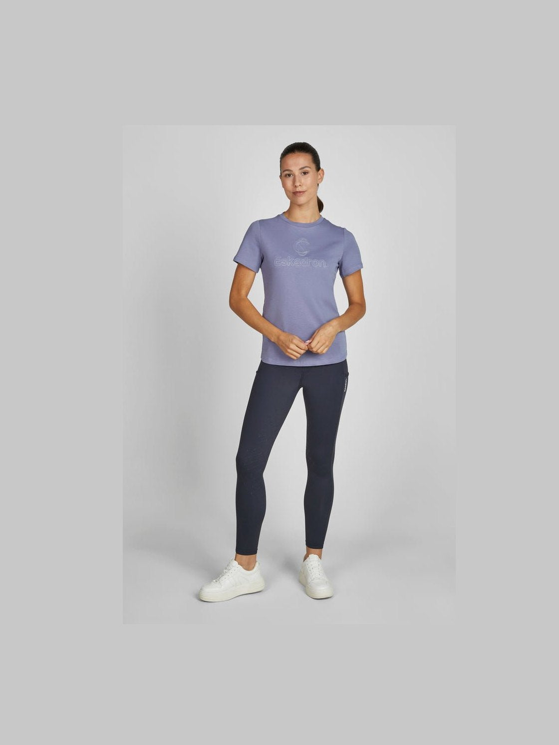 ESKADRON T - SHIRT JEŹDZIECKI Z LOGO CLASSIC SPORTS - Eskadron Equishop
