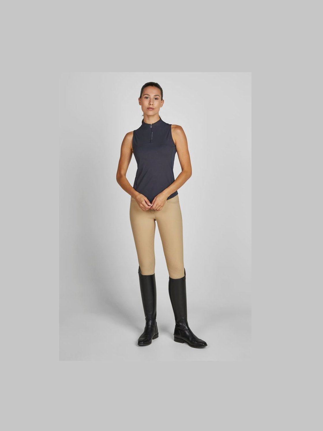 ESKADRON TANK TOP JEŹDZIECKI Z ZAMKIEM CLASSIC SPORTS - Eskadron Equishop