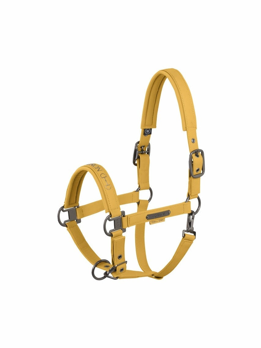 ESKADRON FAUX LEATHER DOUBLE PIN KANTAR DLA KONIA PLATINUM