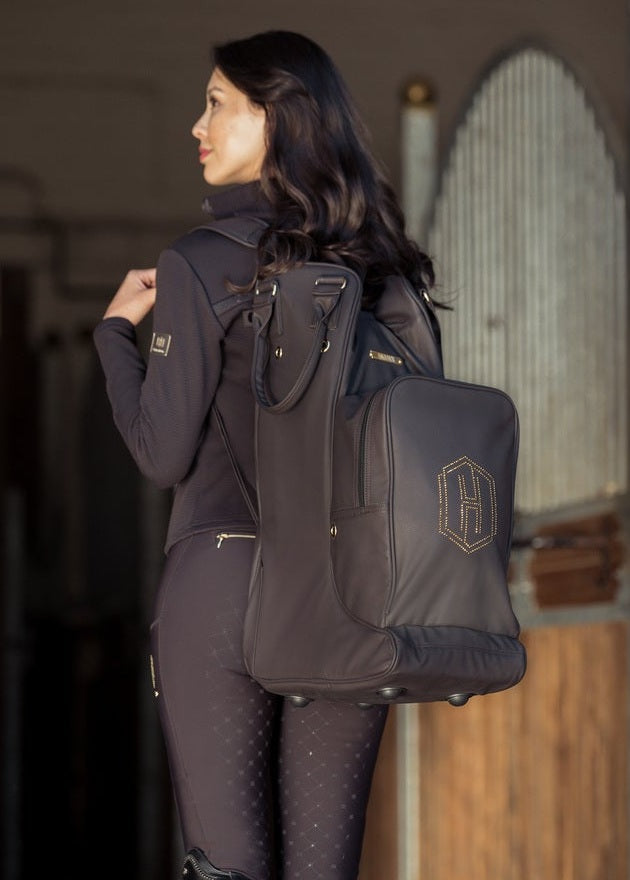 ESKADRON FAUX LEATHER TORBA NA OFICERKI I KASK JEŹDZIECKI HERITAGE