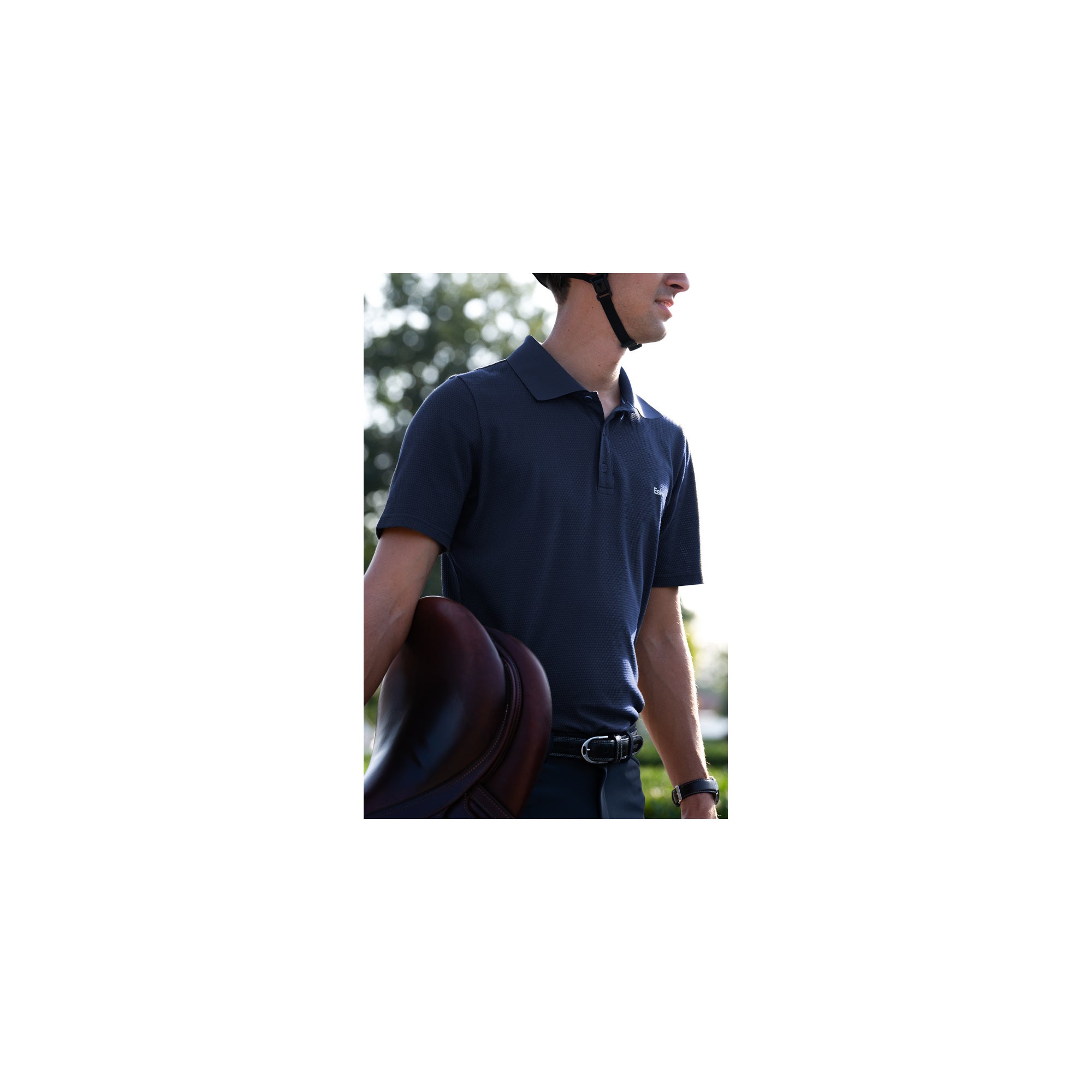 ESKADRON JEŹDZIECKA KOSZULKA POLO Z GUZIKAMI MĘSKA CLASSIC SPORTS