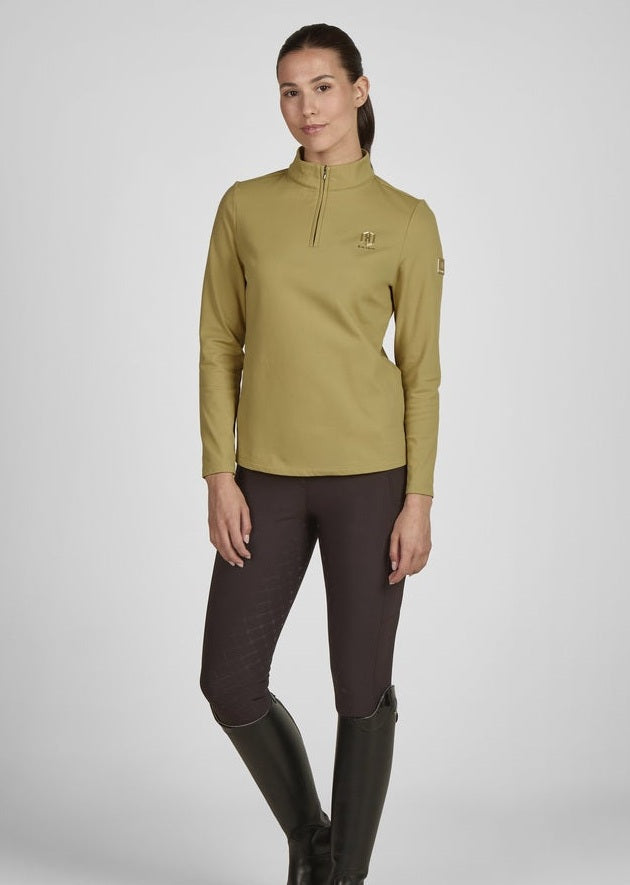 ESKADRON JEŹDZIECKA KOSZULKA TRENINGOWA HALF-ZIP DAMSKA HERITAGE