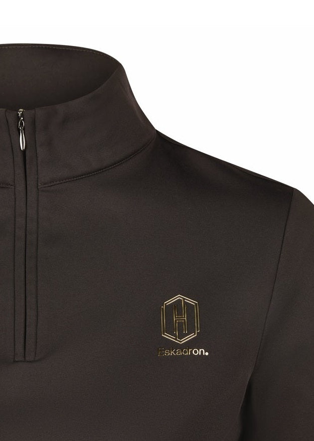 ESKADRON JEŹDZIECKA KOSZULKA TRENINGOWA HALF-ZIP DAMSKA HERITAGE
