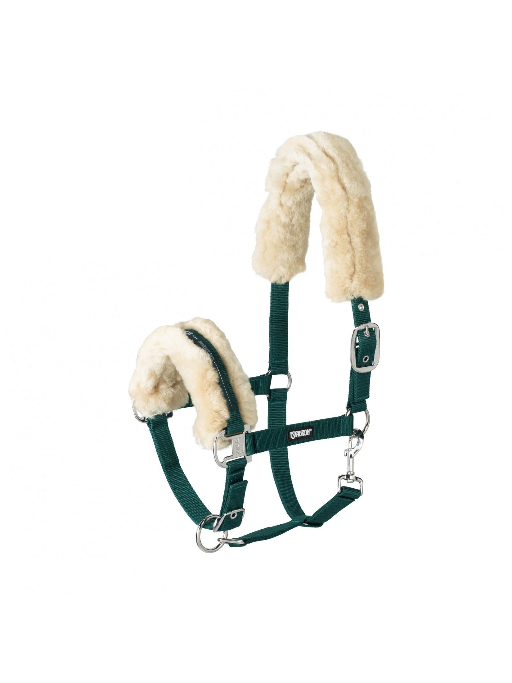 ESKADRON KANTAR ZE SKÓRĄ OWCZĄ NA KLAMRĘ