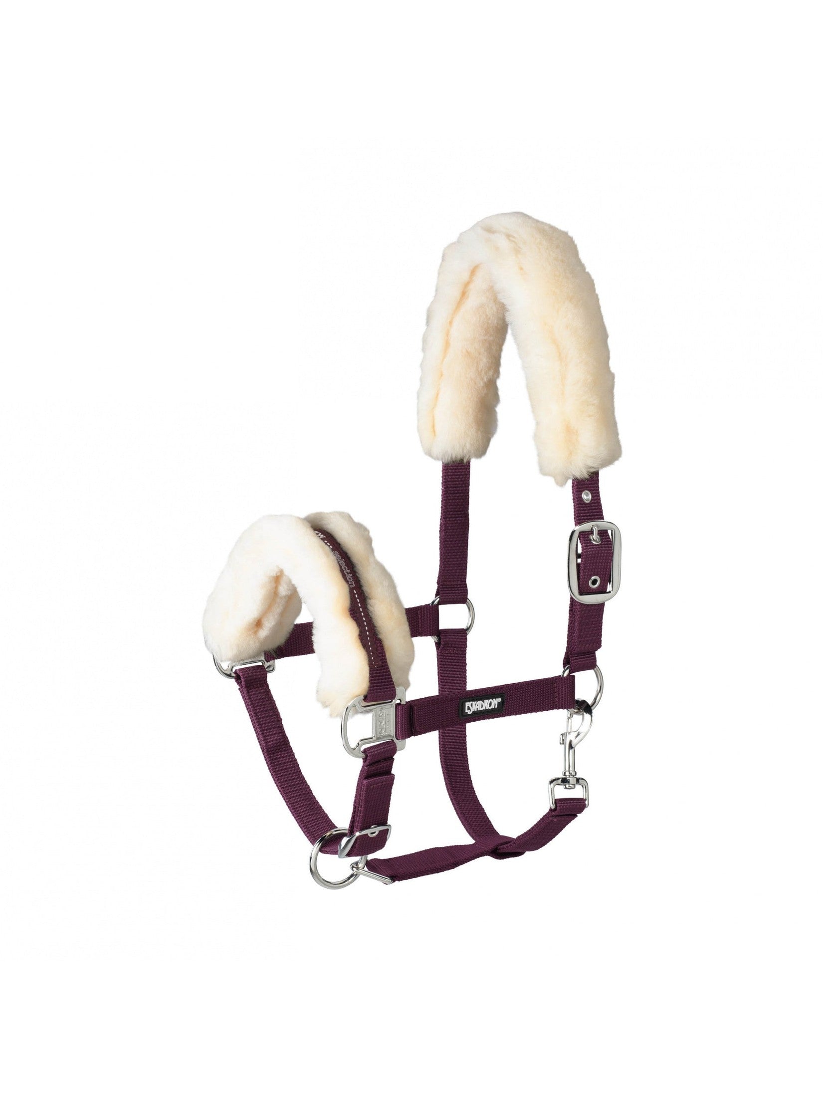 ESKADRON KANTAR ZE SKÓRĄ OWCZĄ NA KLAMRĘ