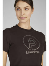 ESKADRON T-SHIRT JEŹDZIECKI DAMSKI PLATINUM