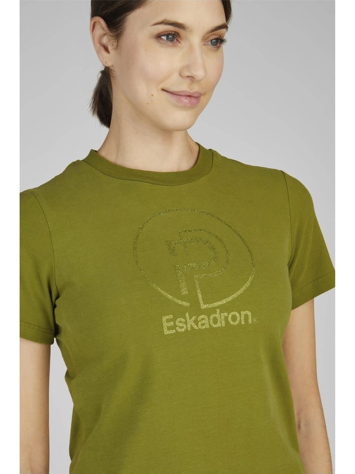 ESKADRON T-SHIRT JEŹDZIECKI DAMSKI PLATINUM