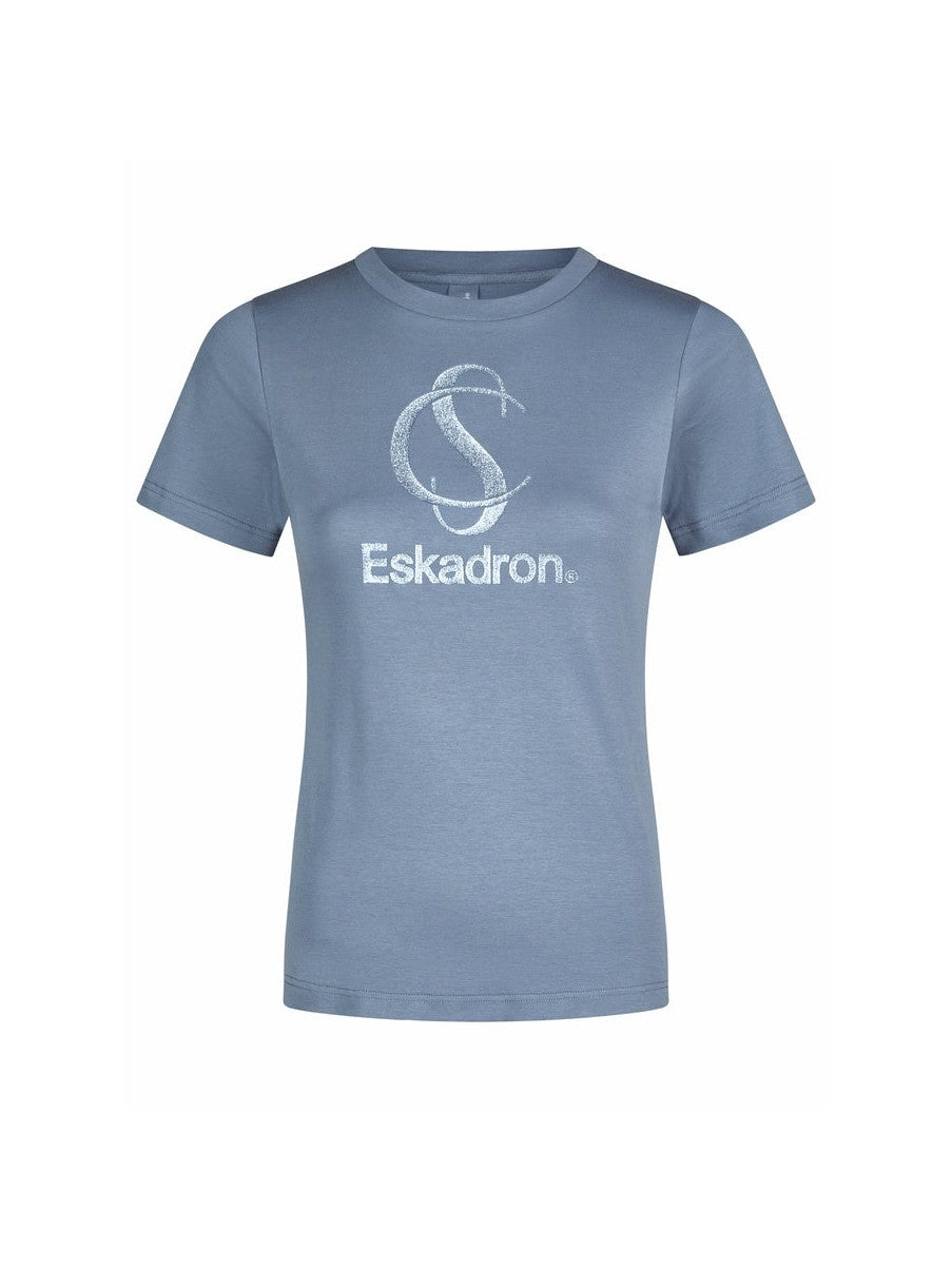 ESKADRON T-SHIRT JEŹDZIECKI Z BROKATOWYM LOGO CLASSIC SPORTS