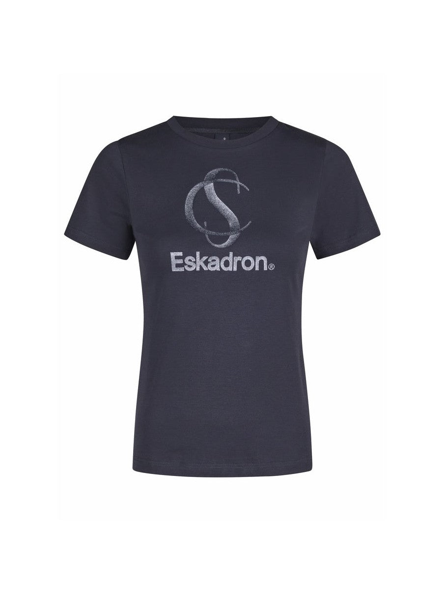 ESKADRON T-SHIRT JEŹDZIECKI Z BROKATOWYM LOGO CLASSIC SPORTS
