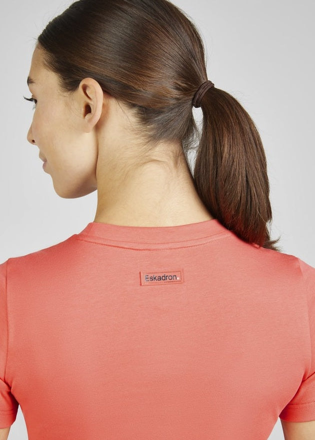 ESKADRON T-SHIRT JEŹDZIECKI Z BROKATOWYM LOGO CLASSIC SPORTS