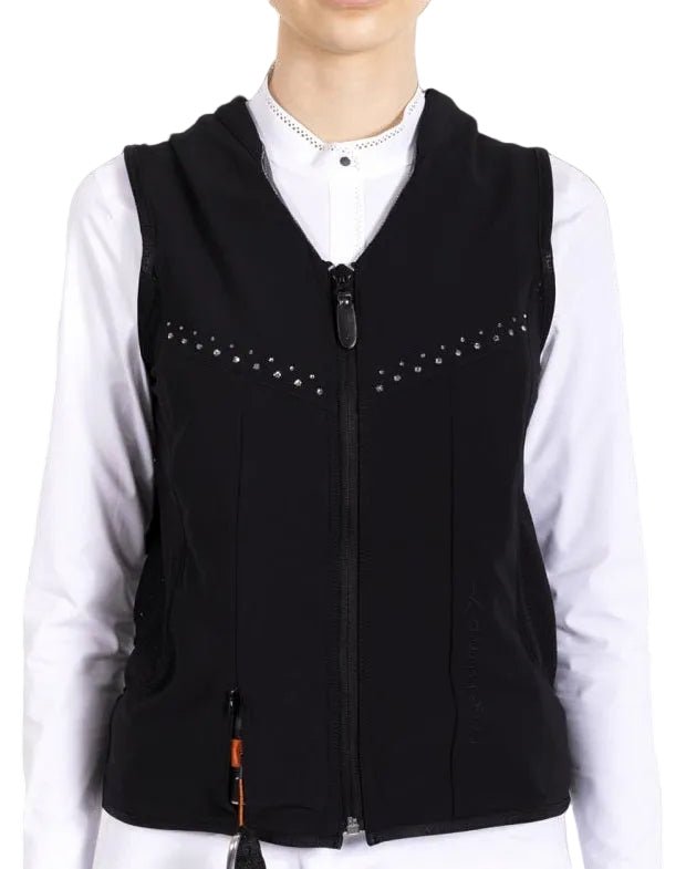 FREEJUMP AIRBAG CRYSTAL WYBUCHOWA KAMIZELKA OCHRONNA DLA JEŹDŹCA REGULAR FIT - Freejump Equishop