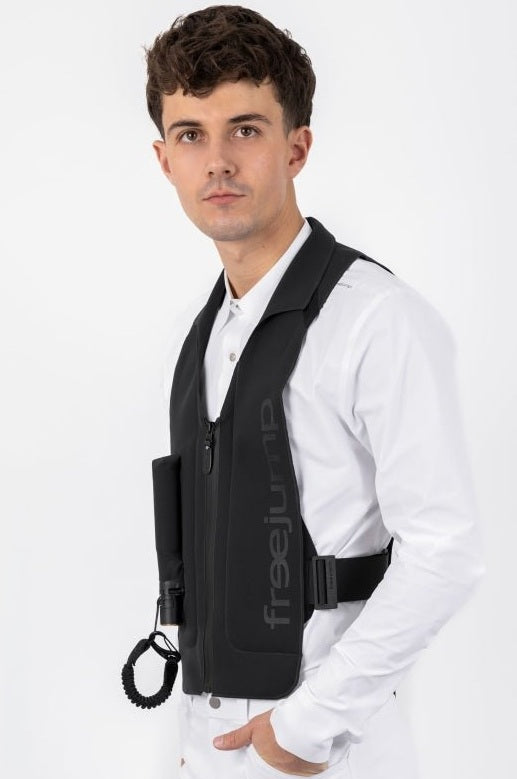 FREEJUMP AIRBAG PLUME WYBUCHOWA KAMIZELKA OCHRONNA DLA JEŹDŹCA MĘSKA - Freejump Equishop