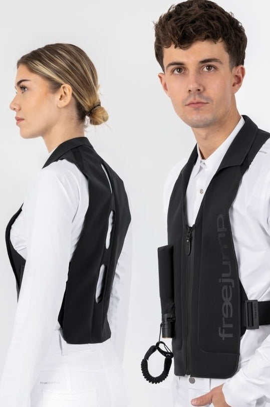 FREEJUMP AIRBAG PLUME WYBUCHOWA KAMIZELKA OCHRONNA DLA JEŹDŹCA MĘSKA - Freejump Equishop