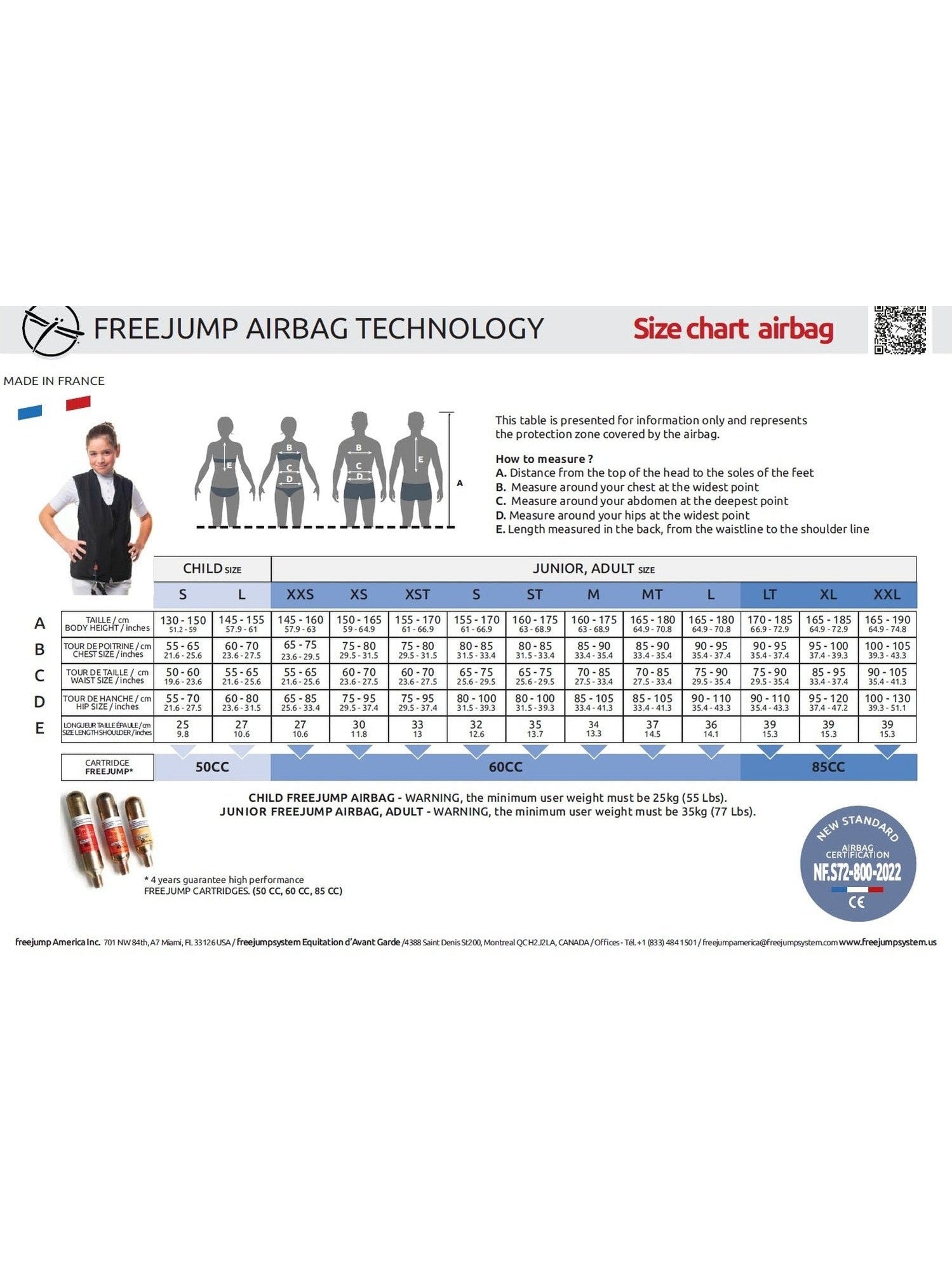 FREEJUMP AIRBAG WYBUCHOWA KAMIZELKA OCHRONNA DLA JEŹDŹCA REGULAR FIT GRANATOWA - Freejump Equishop