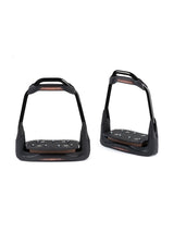 FREEJUMP AIR'S FULL BLACK STRZEMIONA JEŹDZIECKIE 10 - 0 - Freejump Equishop