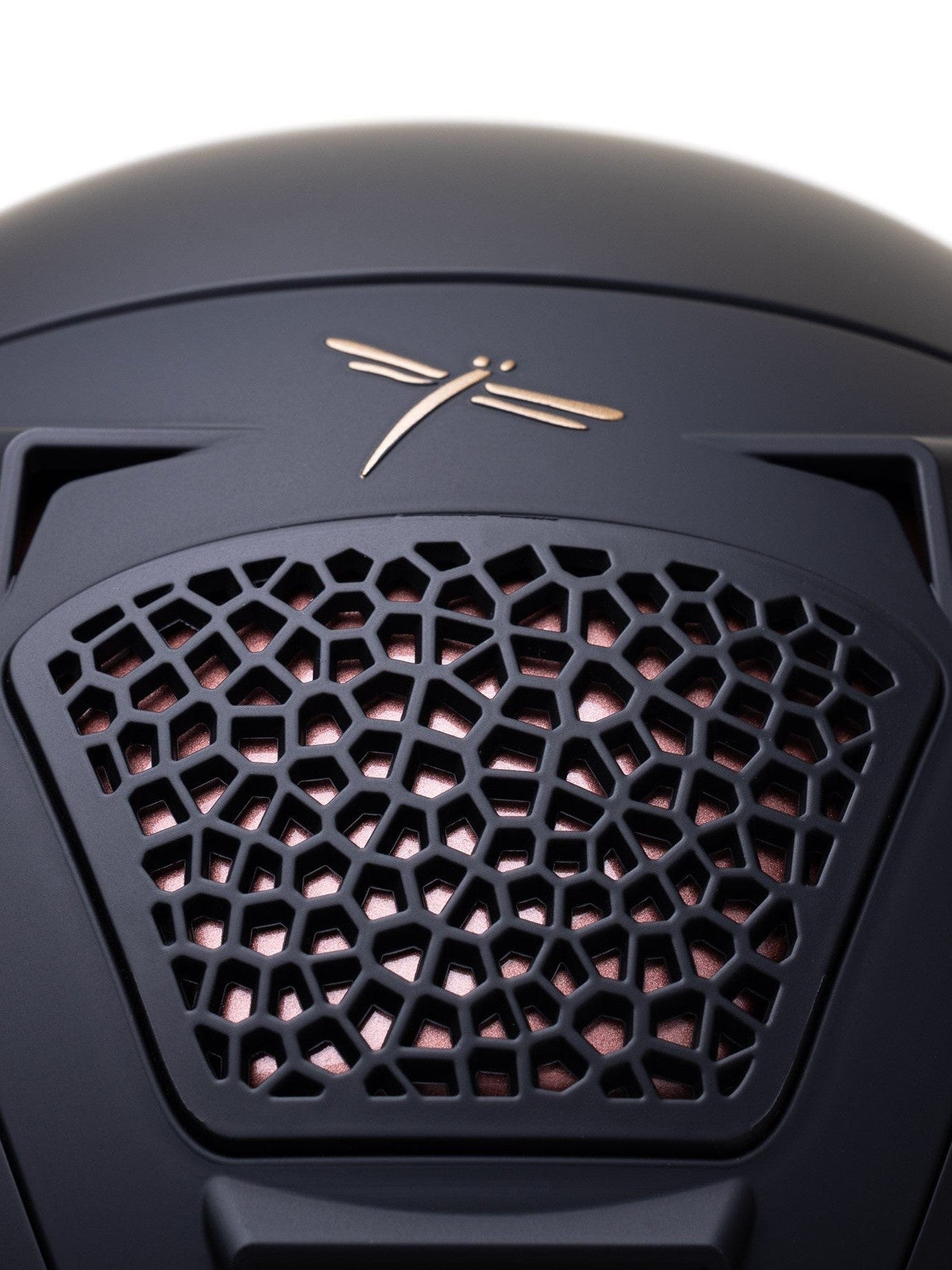 FREEJUMP VORONOI KASK JEŹDZIECKI MATTE Z SZEROKIM DASZKIEM ROSE GOLD - Freejump Equishop