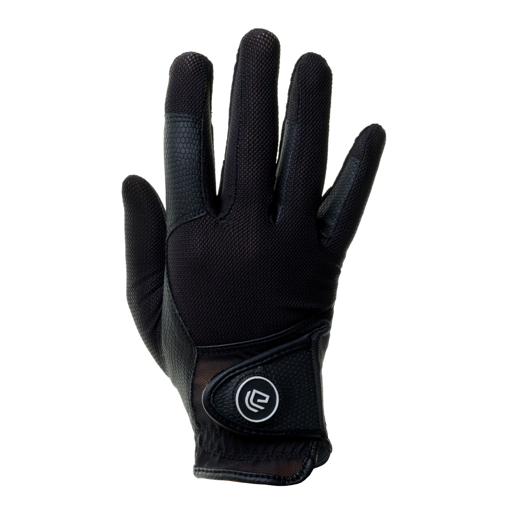 GOOD EQUUS RĘKAWICZKI DO JAZDY KONNEJ LIGHT FIT UNISEX CZARNE - GOOD EQUUS Equishop