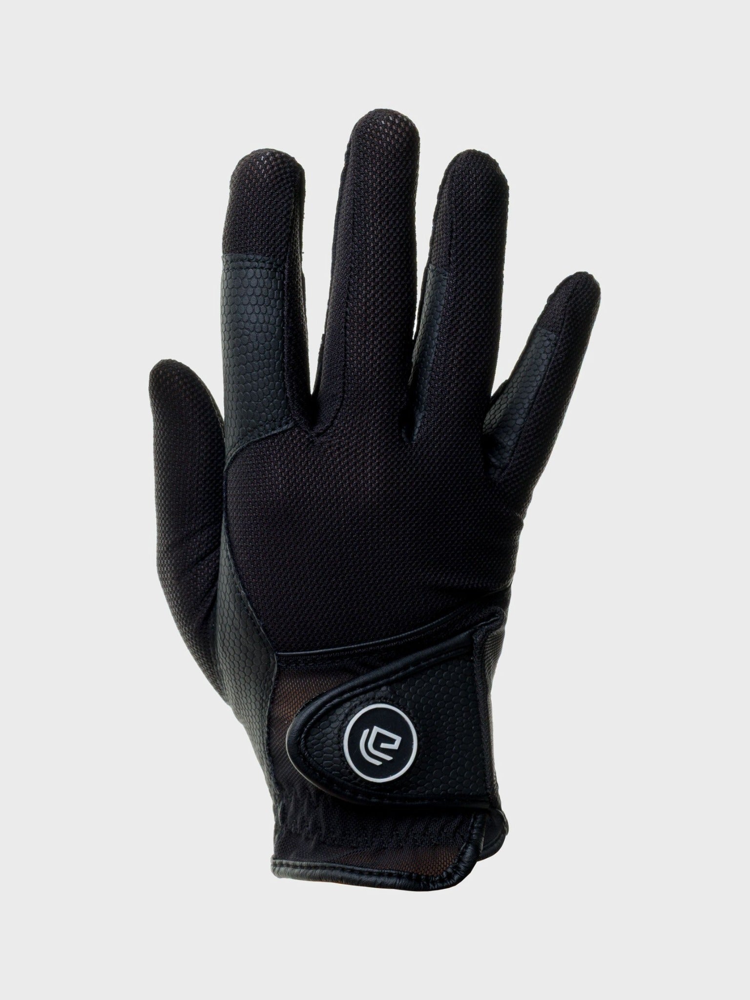 GOOD EQUUS RĘKAWICZKI DO JAZDY KONNEJ LIGHT FIT UNISEX CZARNE - GOOD EQUUS Equishop
