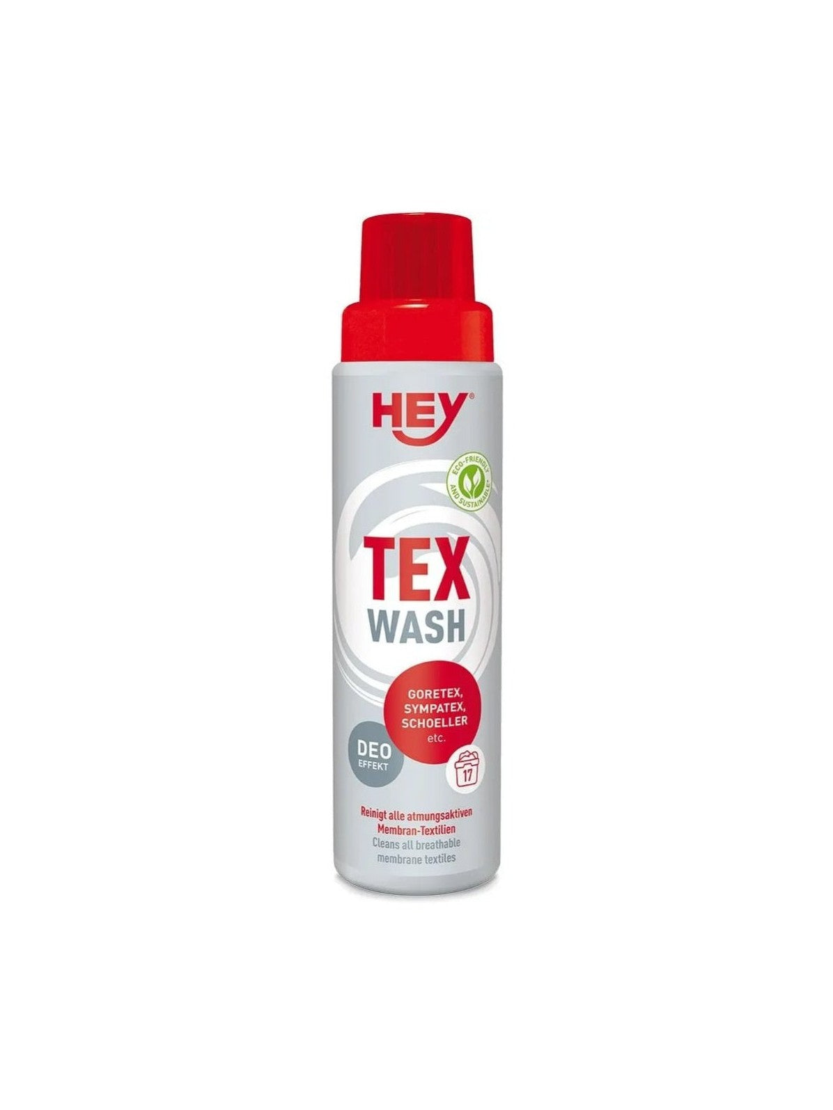 HEY SPORT TEX WASH ŚRODEK DO PRANIA JEŹDZIECKICH TKANIN TECHNICZNYCH 250 ML - Hey Sport Equishop