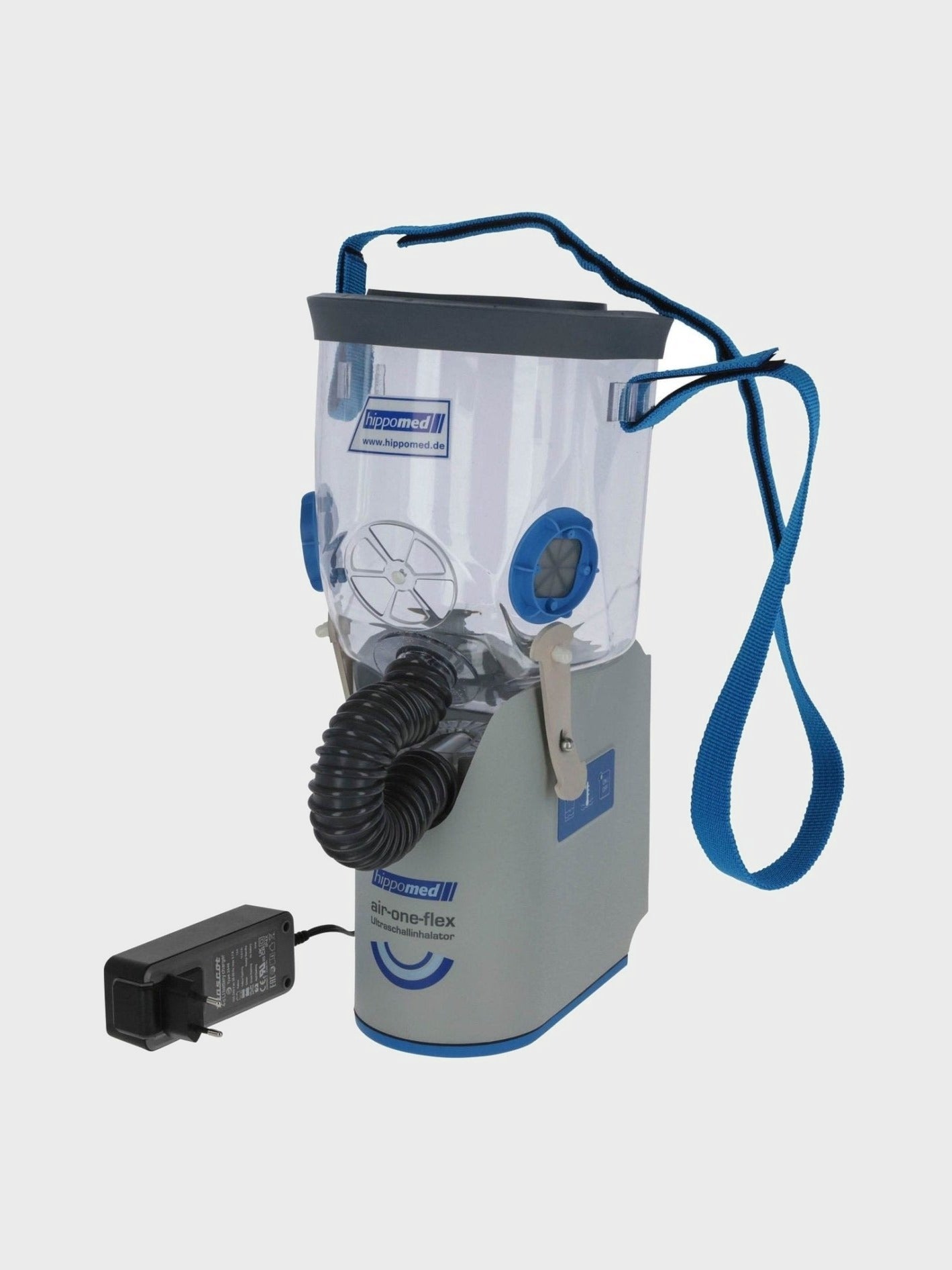HIPPOMED AIRONE FLEX BEZPRZEWODOWY INHALATOR DLA KONI Z MASKĄ - HIPPOMED Equishop
