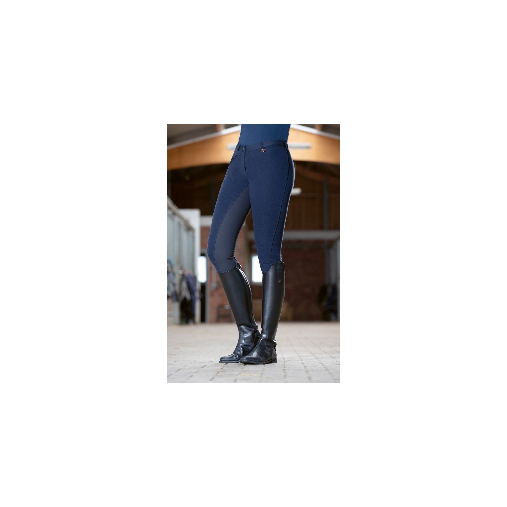 HKM BRYCZESY BASIC BELMTEX Z LEJEM 3/4 DAMSKIE