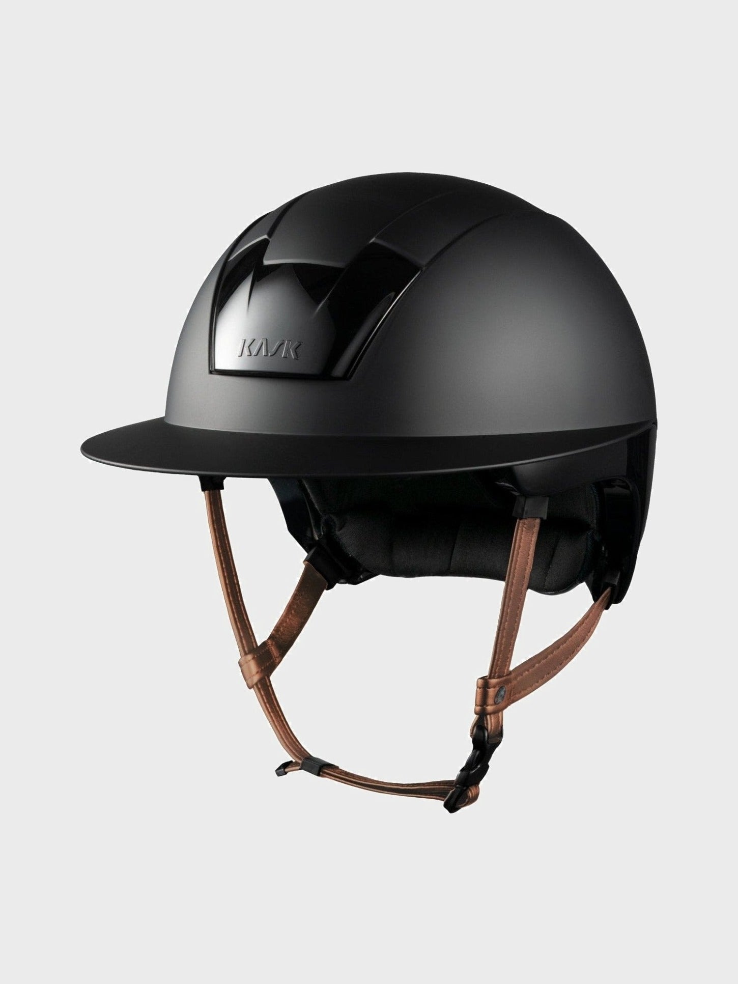 KASK KOOKI LADY KASK JEŹDZIECKI Z BEŻOWYM PASKIEM - KASK Equishop