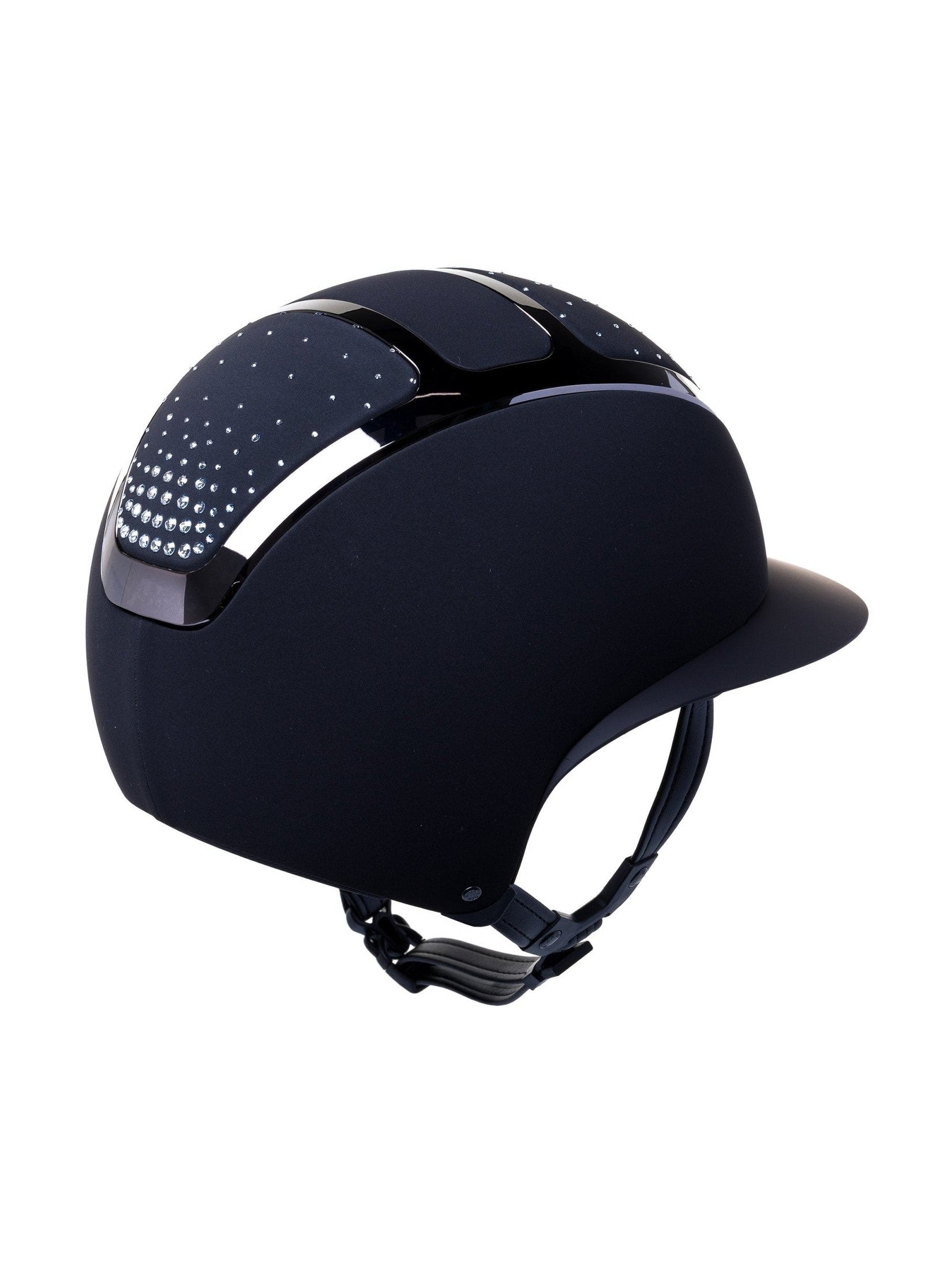 KASK STAR LADY CHROME KASK JEŹDZIECKI ANIMA SWARO PASSAGE CRYSTAL CZARNY - KASK Equishop