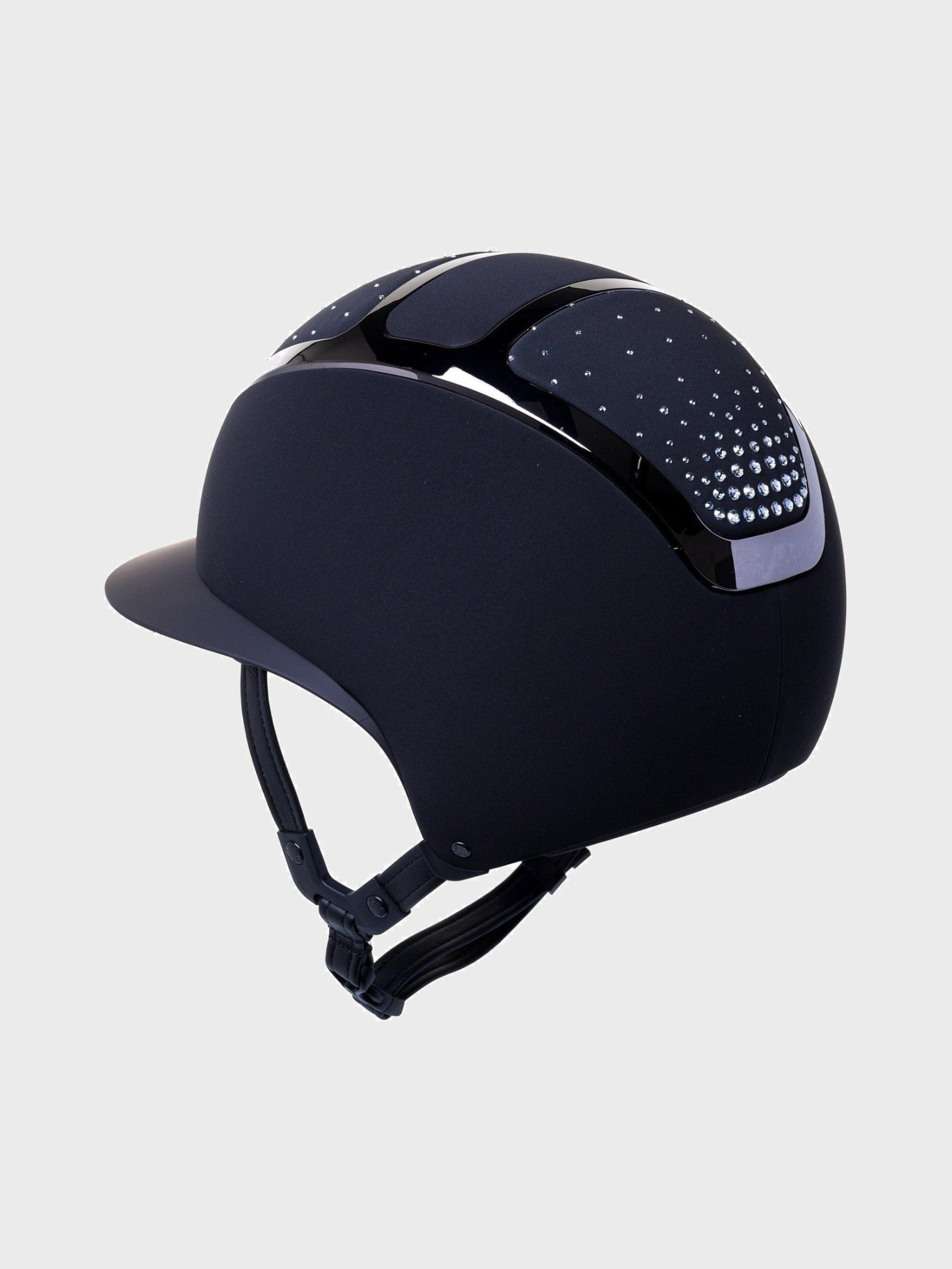 KASK STAR LADY CHROME KASK JEŹDZIECKI ANIMA SWARO PASSAGE CRYSTAL CZARNY - KASK Equishop