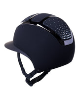 KASK STAR LADY CHROME KASK JEŹDZIECKI ANIMA SWARO PASSAGE CRYSTAL CZARNY - KASK Equishop