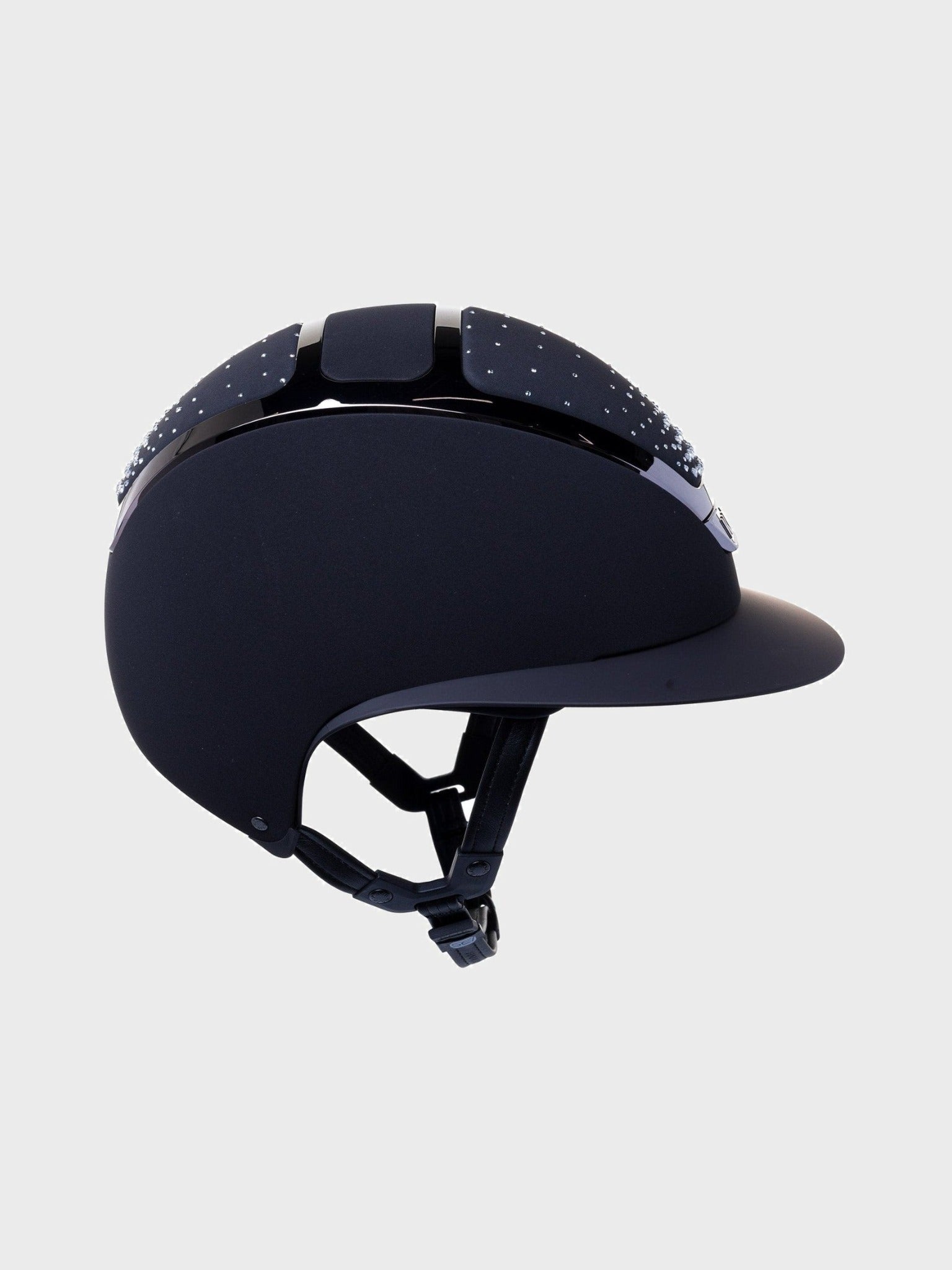 KASK STAR LADY CHROME KASK JEŹDZIECKI ANIMA SWARO PASSAGE CRYSTAL CZARNY - KASK Equishop
