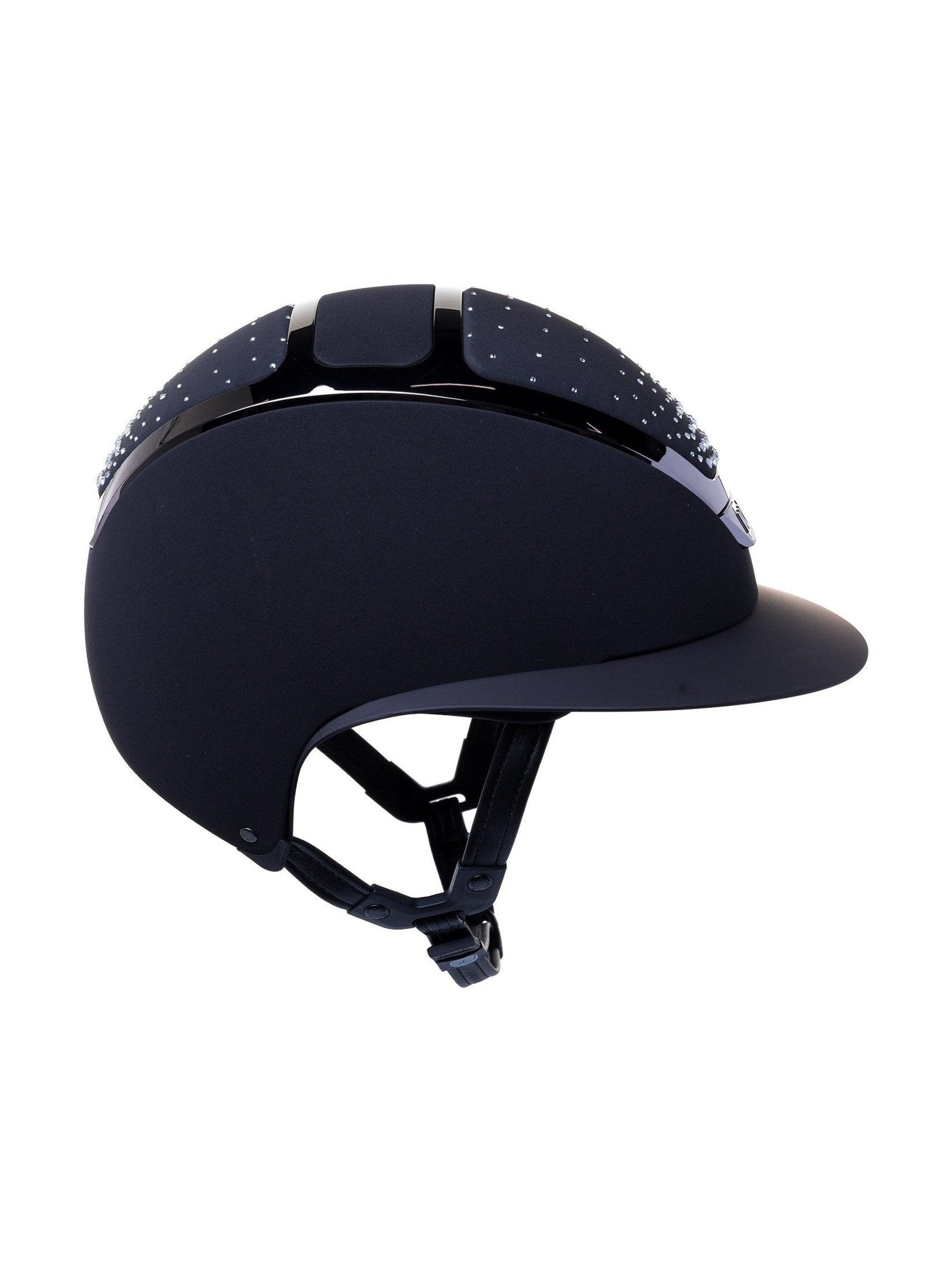 KASK STAR LADY CHROME KASK JEŹDZIECKI ANIMA SWARO PASSAGE CRYSTAL CZARNY - KASK Equishop